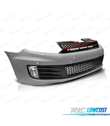 PARE CHOCS FRONTAL VOLKSWAGEN VW GOLF 6 HATCHBACK LOOK GTI PDC