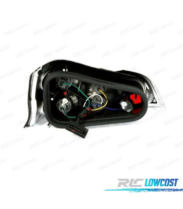 FEUX ARRIÈRE POUR PEUGEOT 106 96-03 FUMÉ