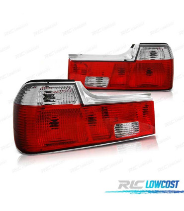 FEUX ARRIÈRE BMW E32 86-94 ROUGE BLANC LEX