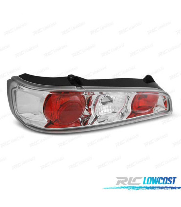 FEUX ARRIÈRE FIAT SEICENTO 600 98-10 CHROMÉ