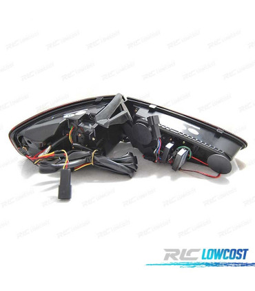 FEUX ARRIÈRE AUDI A4 B8 12-15 BERLINE LED DYNAMIQUE FUMÉ
