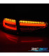 FEUX ARRIÈRE AUDI A4 B8 12-15 DYNAMIQUE LED BERLINE NOIR
