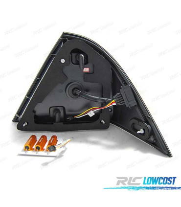 FEUX ARRIÈRE MERCEDES CLASSE C W203 00-04 BERLINE LED DYNAMIQUE ROUGE FUMÉ