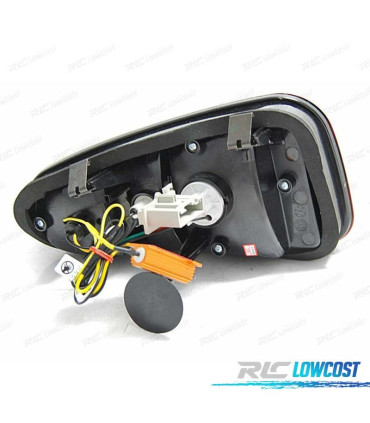 FEUX ARRIÈRE MINI COOPER R50 R52 R53 04-06 LED ROUGE FUMÉ