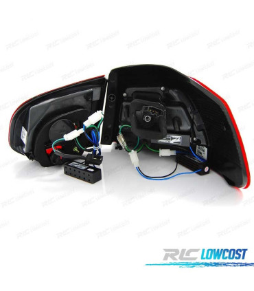 FEUX ARRIÈRE VOLKSWAGEN VW GOLF 6 08-12 À LED FUMÉ