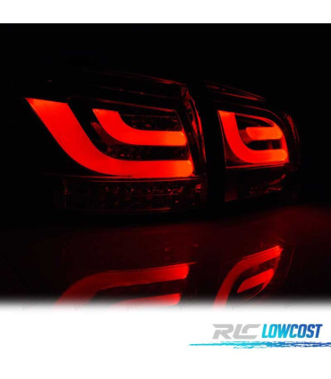 FEUX ARRIÈRE VOLKSWAGEN VW GOLF 6 08-12 LED BAR NOIR
