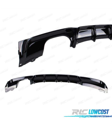 DIFFUSEUR BMW F30 F31 11-18 LOOK M PERFORMANCE NOIR BRILLANT