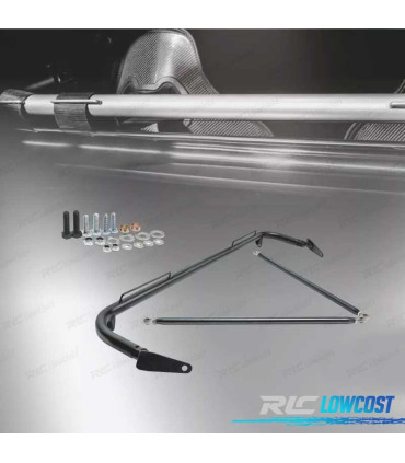 BARRE DE SUPPORT UNIVERSELLE POUR BAQUETS NOIRE