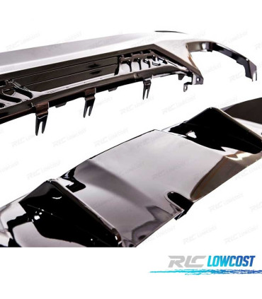 KIT SPOILERS BMW G30 G31 17-20 LOOK M PERFORMANCE NOIR BRILLANT