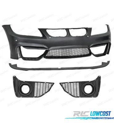 PARE-CHOCS AVANT BMW E90 E91 05-08 LOOK M4 + LÈVRE FRONTALE