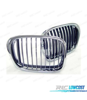 CALANDRES AVANT BMW E36 96-99 NOIR CHROMÉ