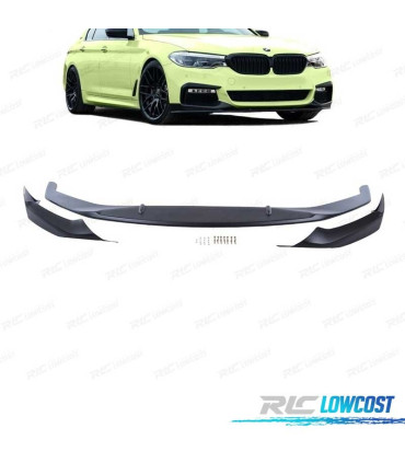 SPOILER LAME AVANT BMW G30 G31 17-20 LOOK M PERFORMANCE NOIR MAT