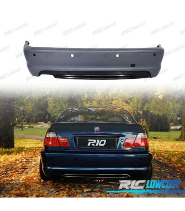 PARE CHOCS ARRIÈRE BMW E46 COUPE LOOK M 98-06 PDC