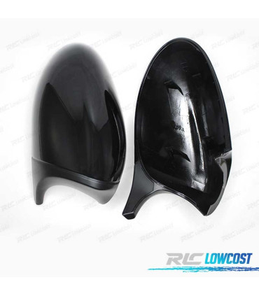 COQUES RÉTROVISEURS BMW LOOK M3 E90 E92 E82 E88 E91 E93 NOIR BRILLANT 05-09