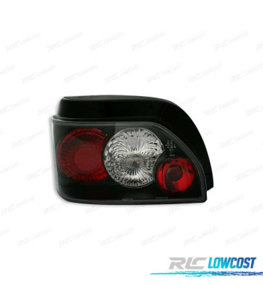 FEUX ARRIÈRE RENAULT CLIO 90-98 FOND NOIR