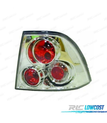 FEUX ARRIÈRE OPEL VECTRA B 96-99 FOND CHROMÉ