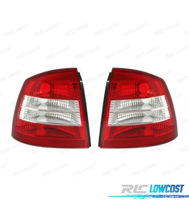 FEUX ARRIÈRE POUR OPEL ASTRA G 3P 5P 97-04 ROUGE