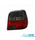 FEUX ARRIÈRE VOLKSWAGEN VW GOLF 4 ROUGE FUMÉ