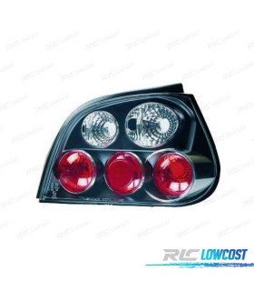 FEUX ARRIÈRE RENAULT MEGANE 99-02 FOND NOIR