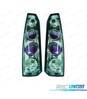 FEUX ARRIÈRE OPEL MERIVA 03-10 FOND CHROMÉ