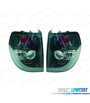 FEUX ARRIÈRE VOLKSWAGEN VW FOX 05-11 FOND NOIR