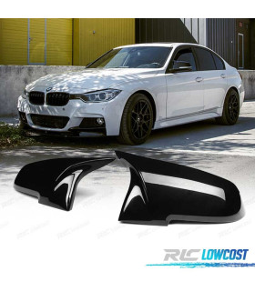 COQUES RÉTROVISEURS BMW F30 F31 F32 F33 F36 F20 F22 F34 LOOK M NOIR BRILLANT