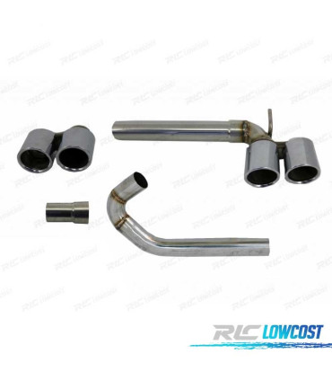 KIT EMBOUTS D'ÉCHAPPEMENT BMW F30 F31 10-18 LOOK M3 DOUBLE SORTIES DES DEUX CÔTÉS