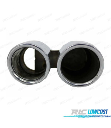 KIT EMBOUTS D'ÉCHAPPEMENT BMW F30 F31 LOOK M3 DOUBLE SORTIES DES DEUX CÔTÉS