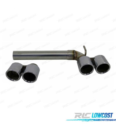 KIT EMBOUTS D'ÉCHAPPEMENT BMW F30 F31 LOOK M3 DOUBLE SORTIES DES DEUX CÔTÉS