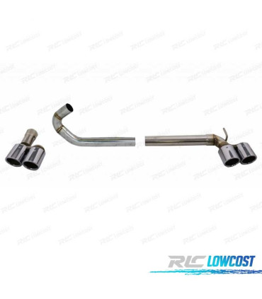 KIT EMBOUTS D'ÉCHAPPEMENT BMW F30 F31 10-18 LOOK M3 DOUBLE SORTIES DES DEUX CÔTÉS