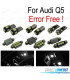 KIT 23 AMPOULES LED INTÉRIEUR POUR AUDI Q5 09-16