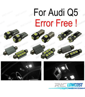 KIT 23 AMPOULES LED INTÉRIEUR AUDI Q5 09-16