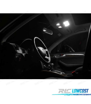 KIT 23 AMPOULES LED INTÉRIEUR AUDI Q5 09-16