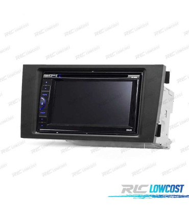 FACADE AUTORADIO 2 DIN NOIR AUDI A6 ET ALLROAD