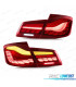 FEUX ARRIÈRE BMW F10 FULL LED DINAMIQUE LIGHT BAR OLED 10-17 ROUGE