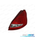 FEUX ARRIÈRE FORD FIESTA MK7 08-12 LED ROUGE CHROMÉ