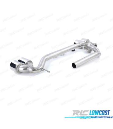 KIT SYSTÈME D'ÉCHAPPEMENT + EMBOUTS BMW F10 F11 F12 F13 LOOK M PERFORMANCE DOUBLE