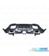 DIFFUSEUR MERCEDES GLC X253 SUV 15-18 LOOK AMG GLC63 PDC + SORTIES D'ÉCHAPPEMENT CHROMÉES