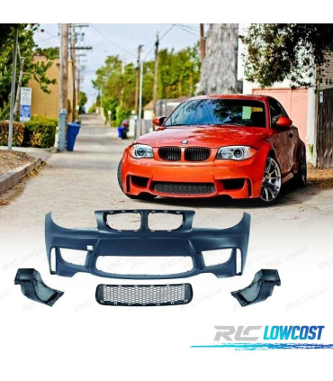 PARE CHOCS FRONTAL BMW E81 E87 E82 04-12 LOOK EVO1