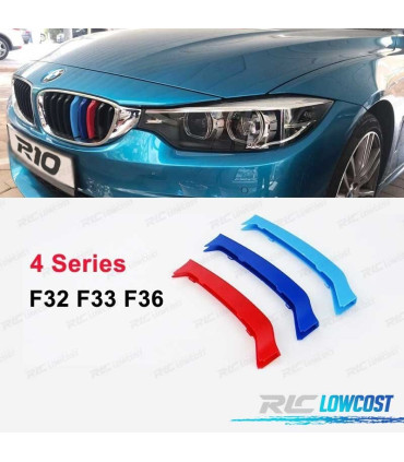 BANDES DE CALANDRE BMW M SÉRIE 4 F32 F33 F36 13-
