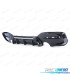 DIFFUSEUR BMW F20 F21 LCI 15-19 LOOK M PERFORMANCE NOIR BRILLANT O---O