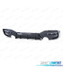 DIFFUSEUR BMW F20 F21 LCI 15-19 LOOK M PERFORMANCE NOIR BRILLANT O---O