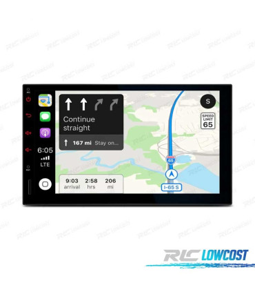 AUTORADIO GPS ÉCRAN TACTILE UNIVERSEL 2 DIN 7"