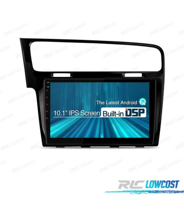 AUTORADIO GPS ANDROID 12 ECRAN TACTILE 10.1" POUR VOLKSWAGEN VW GOLF 7