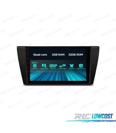 AUTORADIO GPS ANDROID 12 BMW E90 E91