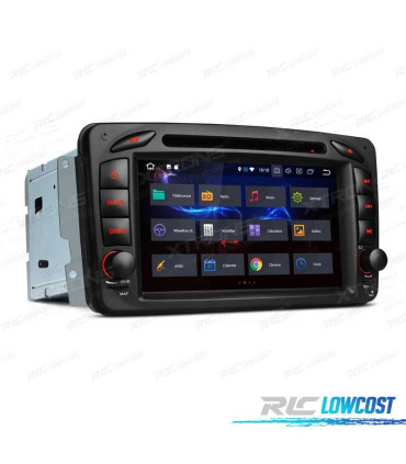 AUTORADIO 7" ANDROID 10.0 OCTA-CORE MULTIMEDIA DVD POUR MERCEDES-BENS