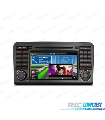 AUTORADIO 7" ANDROID 10.0 QUAD CORE MULTIMEDIA DVD GPS POUR MERCEDES-BENS