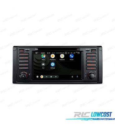 AUTORADIO GPS 7" ANDROID 10.0 OCTA-CORE MULTIMEDIA DVD HDMI POUR BMW SÉRIE 5, SÉRIE 7