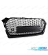 CALANDRE AUDI A5 16-19 LOOK RS5 QUATTRO NOIR BRILLANT