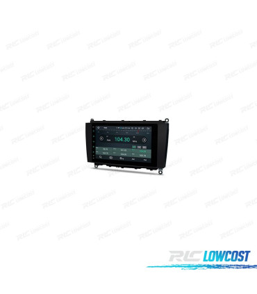 AUTORADIO GPS ANDROID 11 POUR MERCEDES CLK A209 C209 02-09